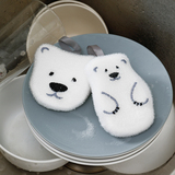Cute Bear Cleaning Sponge(S/M)