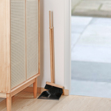 Beech Wooden Stick Handle Broom and Dustpan Set